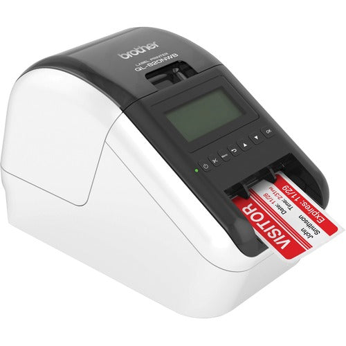 QL-820NWB - Brother QL-820NWB 2.4-Inch 300dpi Direct Thermal USB / Ethernet / Wi-Fi / Bluetooth Desktop Label Printer