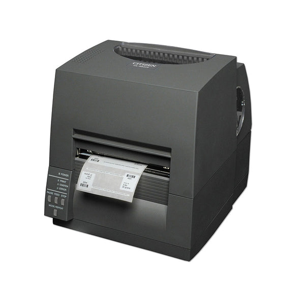 CL-S631II-EPUBK - Citizen CL-S631II 4-Inch 300dpi Thermal Transfer / Direct Thermal USB / Serial / Ethernet Desktop Label Printer