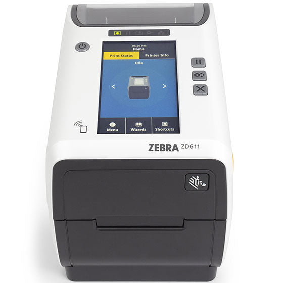 ZD6AH23-T01E00EZ - Zebra ZD611-HC 2-Inch 300dpi Thermal Transfer / Direct Thermal USB / USB Host / Ethernet / Bluetooth LE Desktop Label Printer