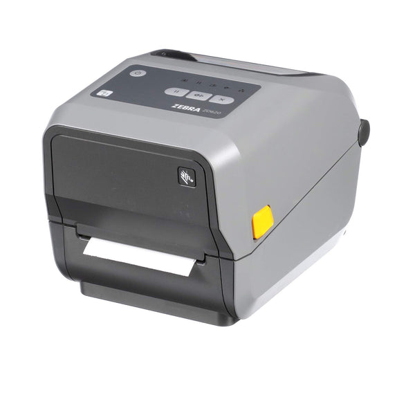 ZD62042-T01F00EZ - Zebra ZD620t 4-Inch 203dpi Thermal Transfer USB / Ethernet / Serial Desktop Label Printer