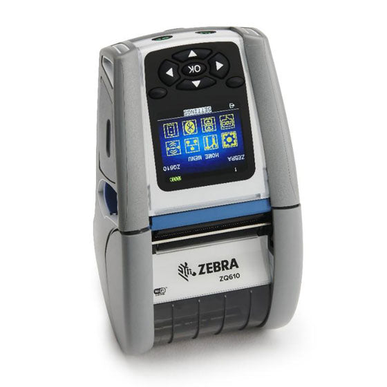 ZQ61-HUWA000-00 - Zebra ZQ610 2-Inch Wi-Fi/Bluetooth Mobile Thermal Label Printer