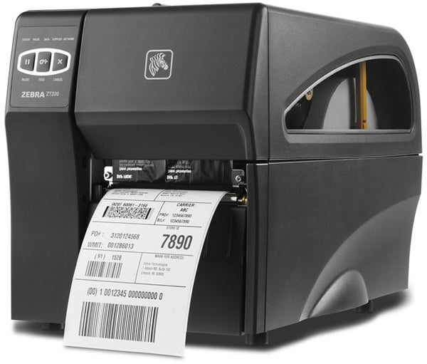 ZT22042-D01200FZ - Zebra ZT220 4-Inch 203dpi Direct Thermal Industrial Label Printer