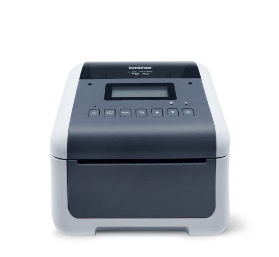 TD-4550DNWB - Brother TD-4550DNWB 4-Inch 300dpi Direct Thermal USB / Serial / Ethernet / Wi-Fi / Bluetooth Desktop Label Printer