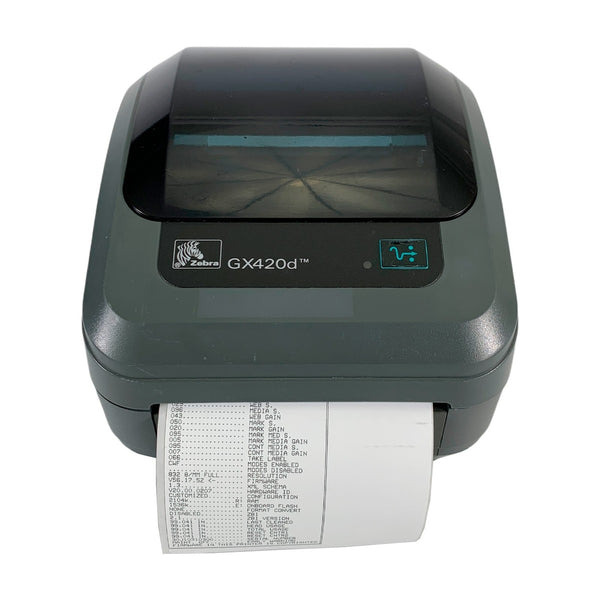 GX42-200310-000 - Zebra GX420d 4-Inch 203dpi Direct Thermal USB / Serial / Parallel Desktop Label Printer