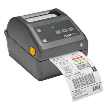 ZD42042-D01W01EZ - Zebra ZD420d 4-Inch 203dpi Direct Thermal USB / Wi-Fi / Bluetooth Desktop Label Printer