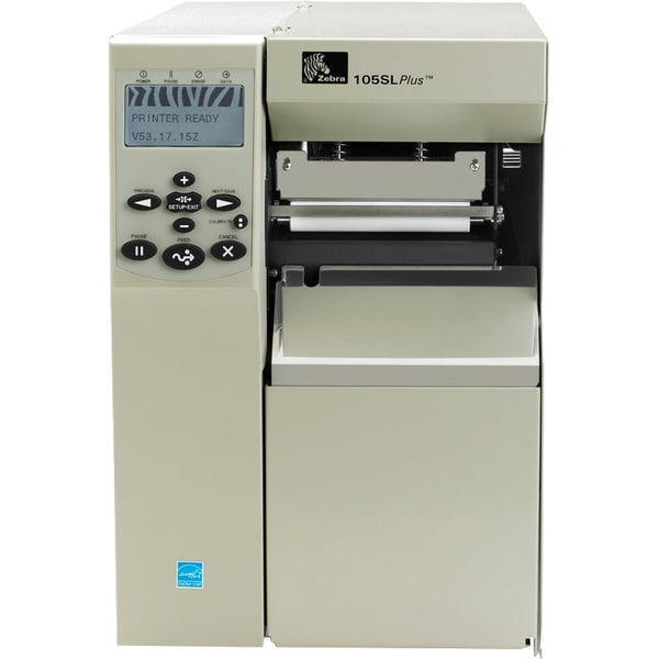 102-8K1-00000 - Zebra 105SLPlus 4-Inch 203dpi Thermal Transfer / Direct Thermal Industrial Label Printer