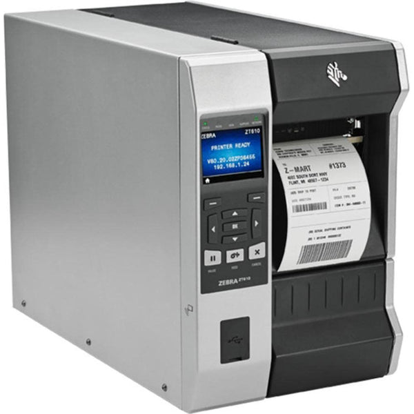 ZT61043-T010100Z - Zebra ZT610 4-Inch 300dpi Thermal Transfer Industrial Label Printer