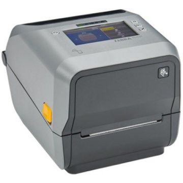 ZD6A142-301F00EZ - Zebra ZD621t 4-Inch 203dpi Thermal Transfer USB / Ethernet / Serial Desktop Label Printer