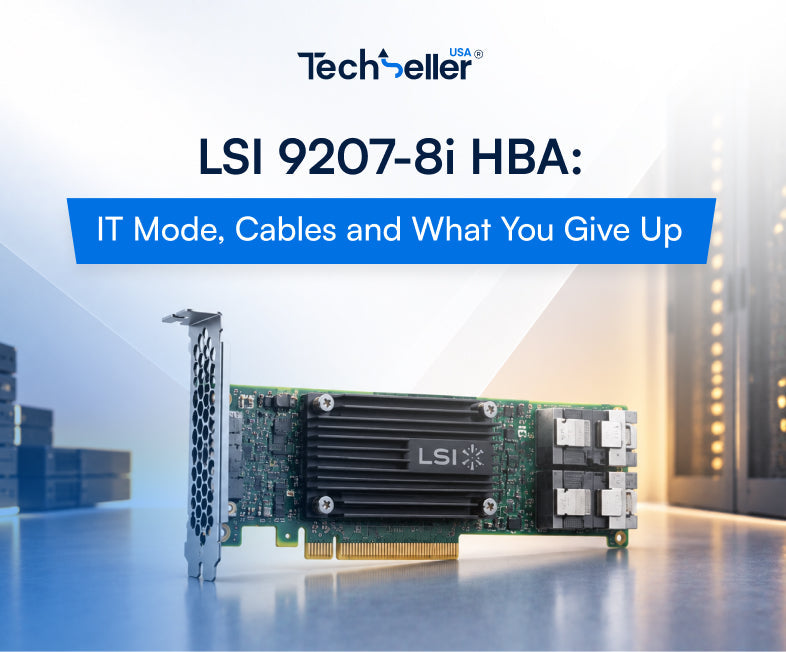 LSI 9207-8i HBA: IT Mode, Cables and What You Give Up