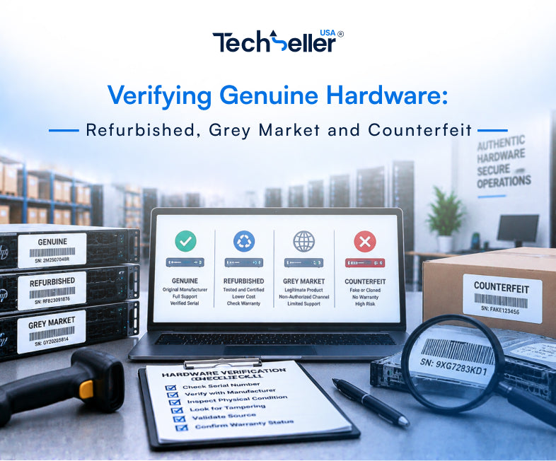 Verifying Genuine Hardware: Refurbished, Grey Market and Counterfeit