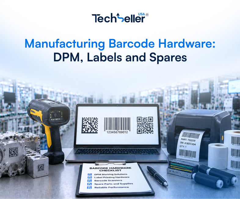 Manufacturing Barcode Hardware: DPM, Labels and Spares