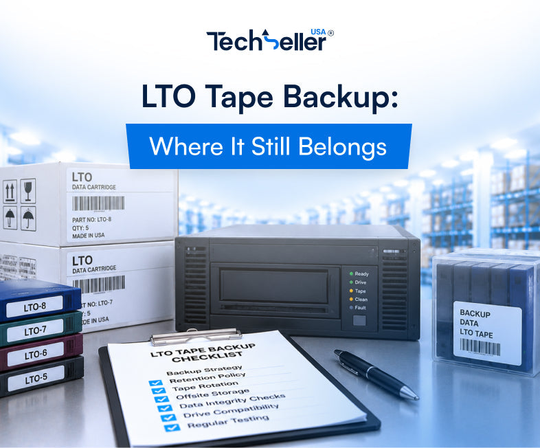 LTO Tape Backup: Where It Still Belongs