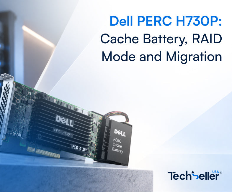 Dell PERC H730P: Cache Battery, RAID Mode and Migration