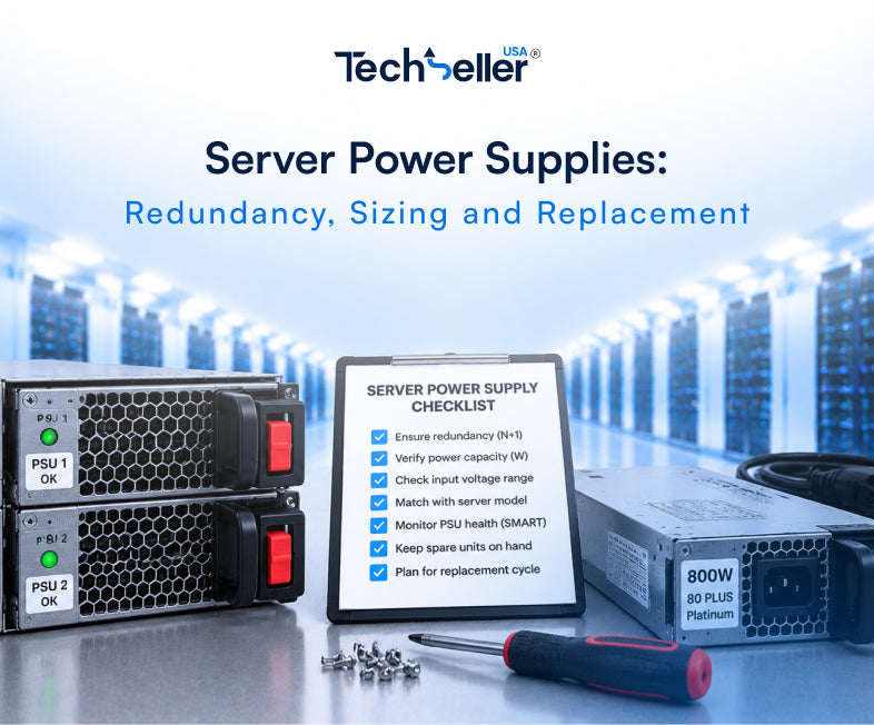 Server Power Supplies: Redundancy, Sizing and Replacement