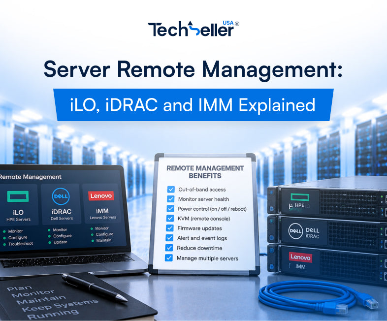 Server Remote Management: iLO, iDRAC and IMM Explained