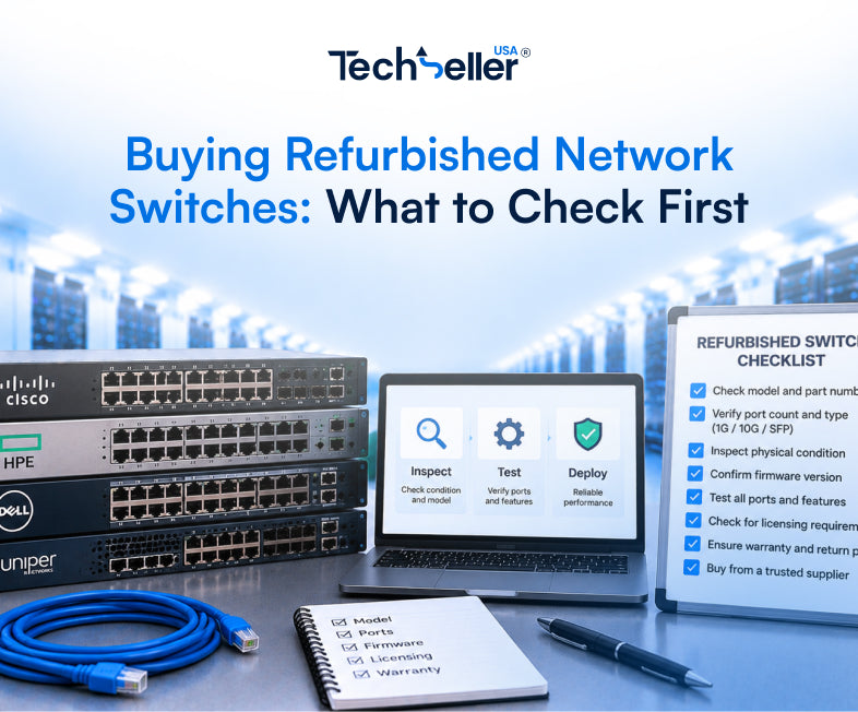 Buying Refurbished Network Switches: What to Check First
