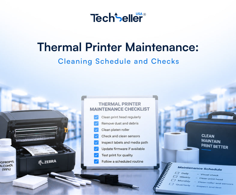 Thermal Printer Maintenance: Cleaning Schedule and Checks
