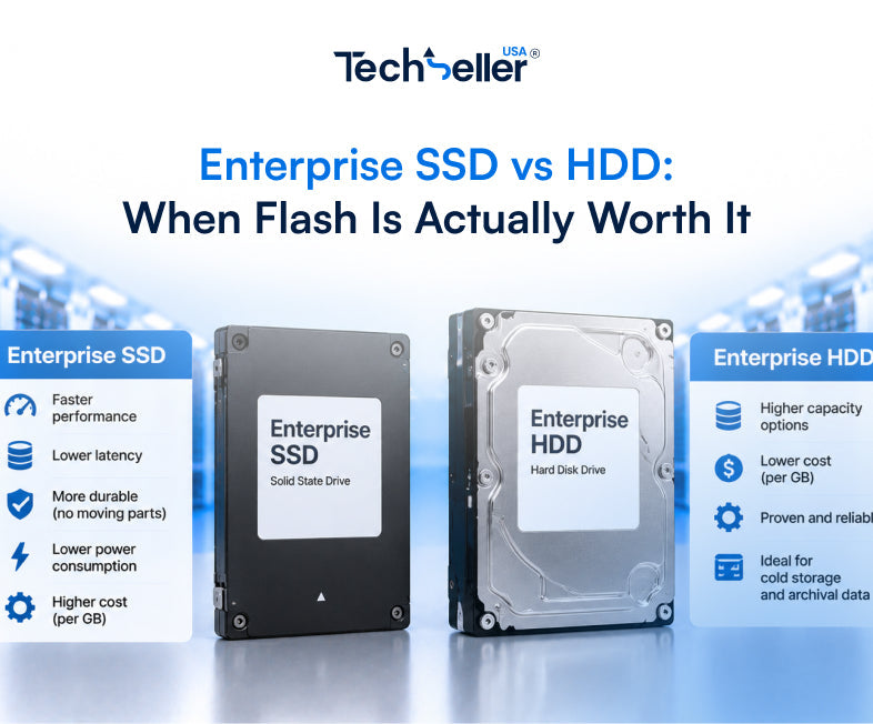 Enterprise SSD vs HDD: When Flash Is Actually Worth It