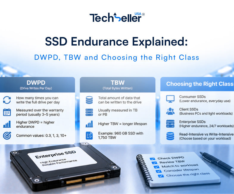 SSD Endurance Explained: DWPD, TBW and Choosing the Right Class
