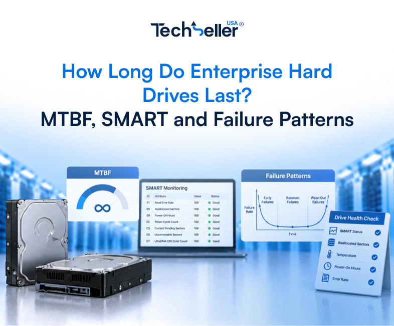 How Long Do Enterprise Hard Drives Last? MTBF, SMART and Failure Patterns