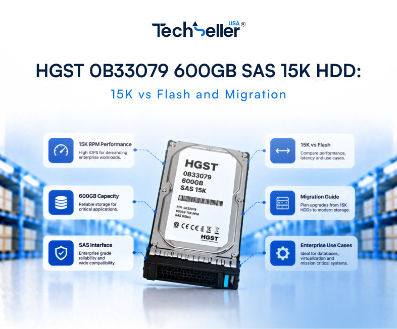 HGST 0B33079 600GB SAS 15K HDD: 15K vs Flash and Migration