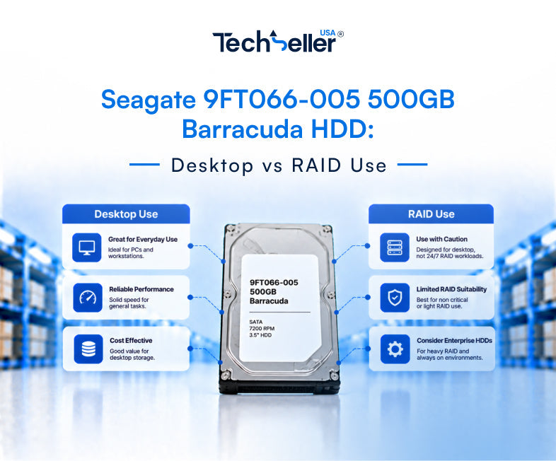 Seagate 9FT066-005 500GB Barracuda HDD: Desktop vs RAID Use