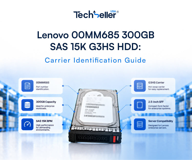 Lenovo 00MM685 300GB SAS 15K G3HS HDD: Carrier Identification Guide
