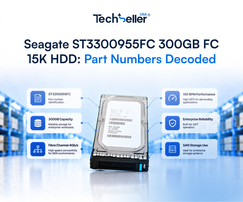 Seagate ST3300955FC 300GB FC 15K HDD: Part Numbers Decoded