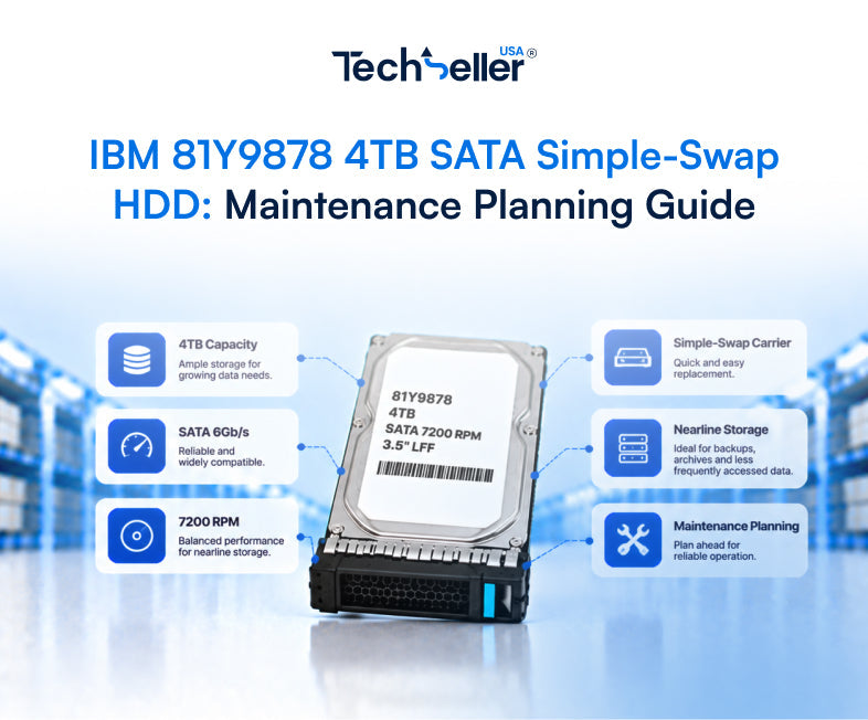 IBM 81Y9878 4TB SATA Simple-Swap HDD: Maintenance Planning Guide