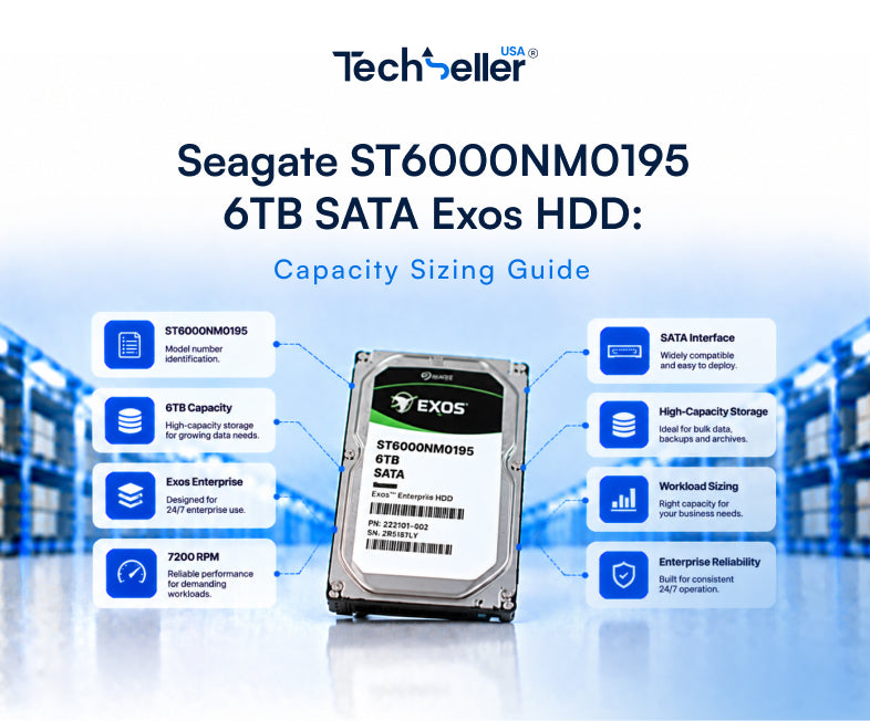 Seagate ST6000NM0195 6TB SATA Exos HDD: Capacity Sizing Guide