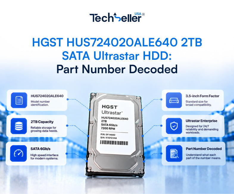 HGST HUS724020ALE640 2TB SATA Ultrastar HDD: Part Number Decoded