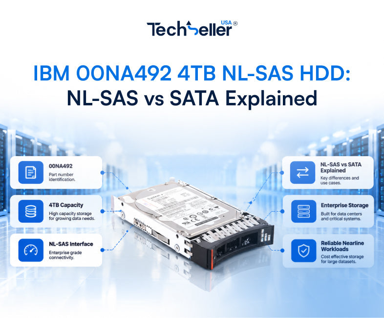 IBM 00NA492 4TB NL-SAS HDD: NL-SAS vs SATA Explained