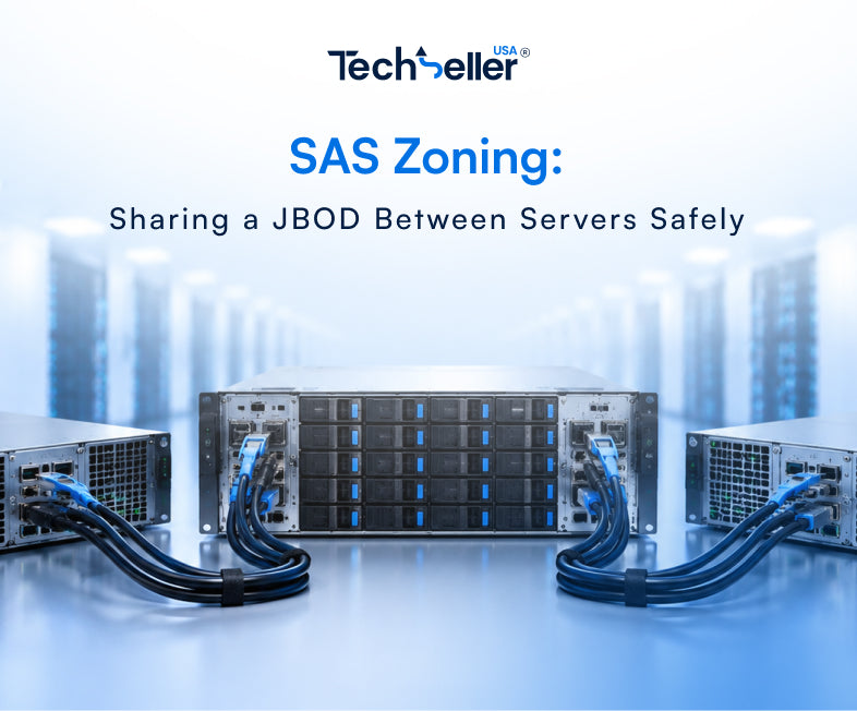 SAS Zoning: Sharing a JBOD Between Servers Safely