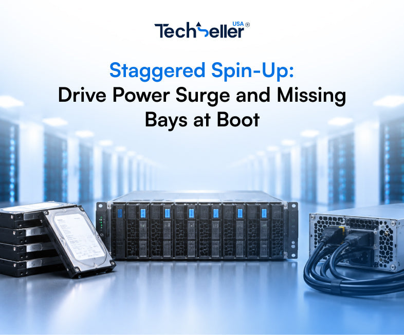 Staggered Spin-Up: Drive Power Surge and Missing Bays at Boot