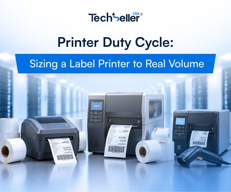 Printer Duty Cycle: Sizing a Label Printer to Real Volume