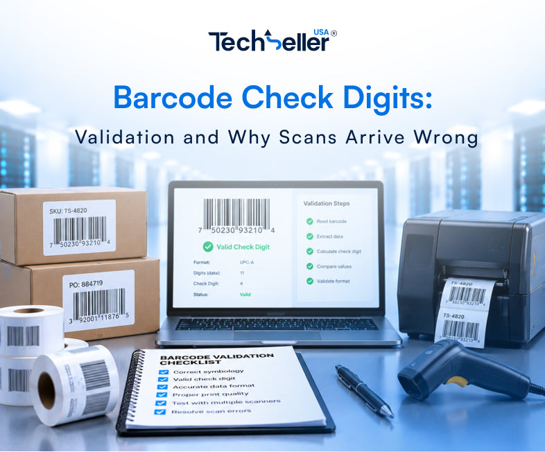 Barcode Check Digits: Validation and Why Scans Arrive Wrong