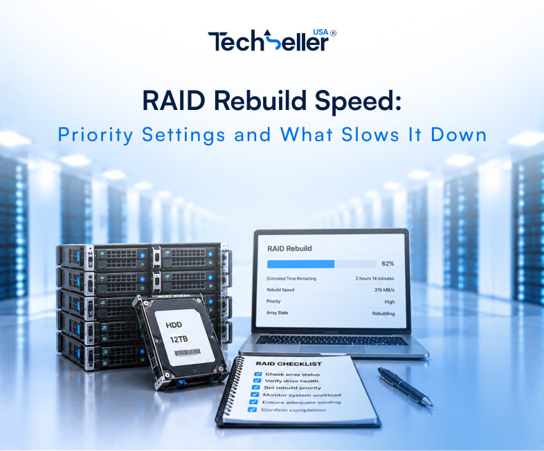 RAID Rebuild Speed: Priority Settings and What Slows It Down