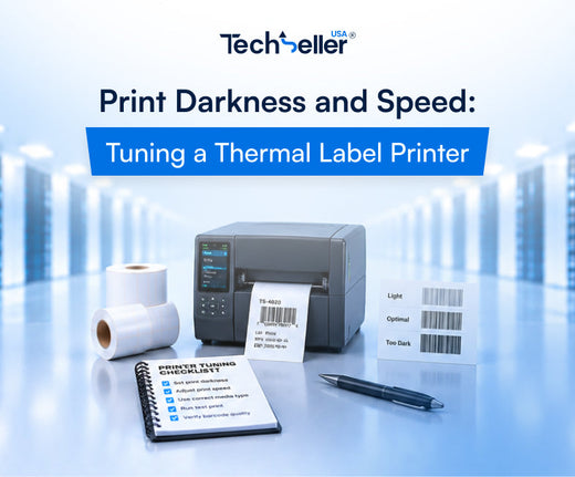 Print Darkness and Speed: Tuning a Thermal Label Printer