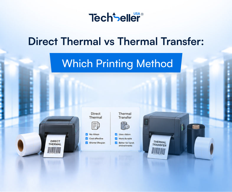 Direct Thermal vs Thermal Transfer: Which Printing Method