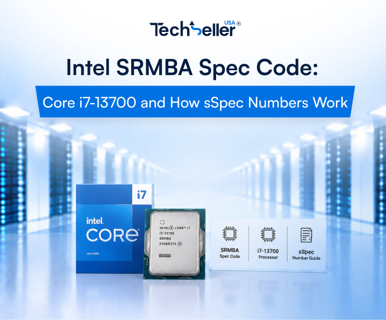 Intel SRMBA Spec Code: Core i7-13700 and How sSpec Numbers Work