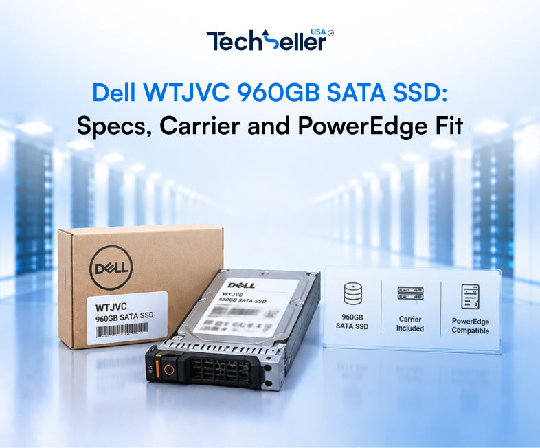Dell WTJVC 960GB SATA SSD: Specs, Carrier and PowerEdge Fit