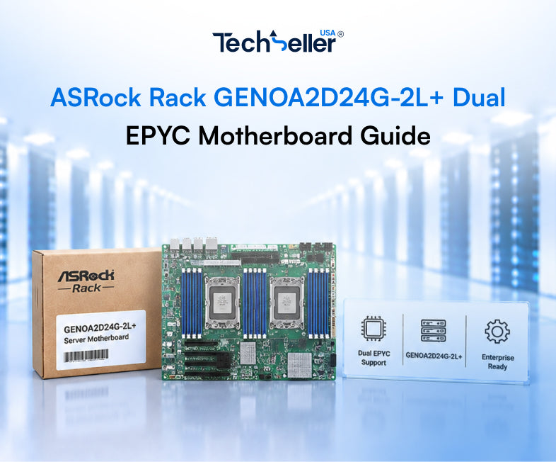 ASRock Rack GENOA2D24G-2L+ Dual EPYC Motherboard Guide