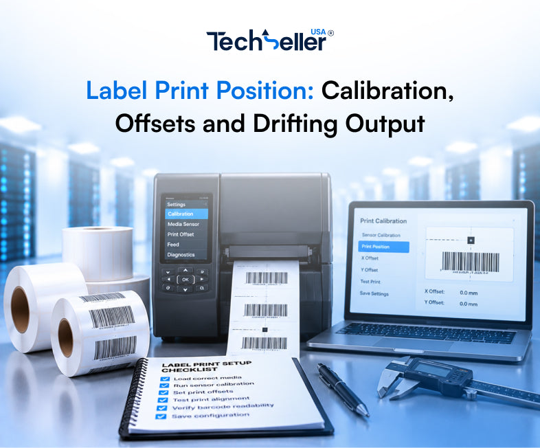 Label Print Position: Calibration, Offsets and Drifting Output