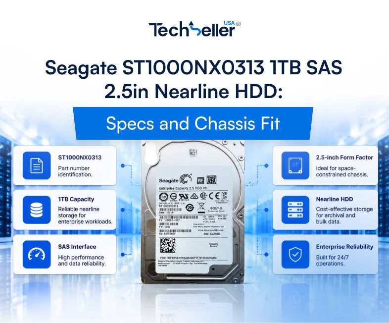 Seagate ST1000NX0313 1TB SAS 2.5in Nearline HDD: Specs and Chassis Fit