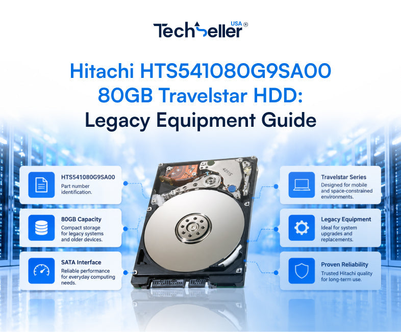 Hitachi HTS541080G9SA00 80GB Travelstar HDD: Legacy Equipment Guide