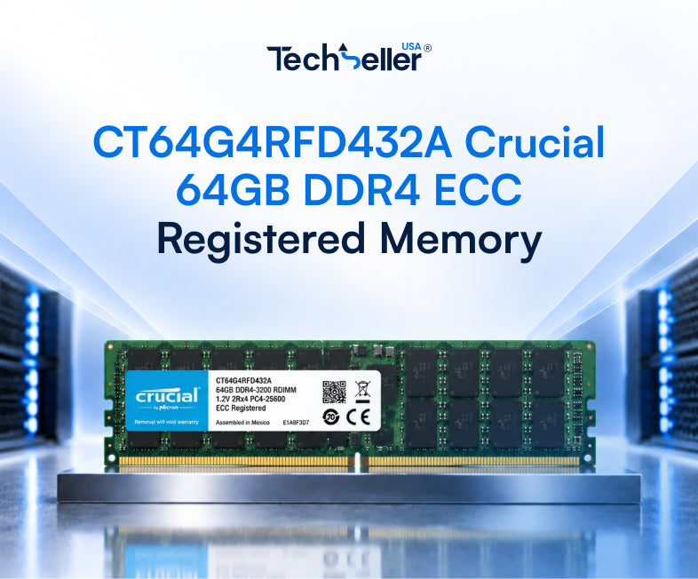 CT64G4RFD432A Crucial 64GB DDR4 ECC Registered Memory