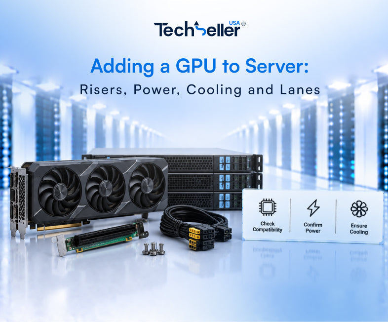 Adding a GPU to a Server: Risers, Power, Cooling and Lanes