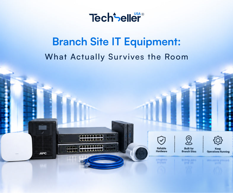 Branch Site IT Equipment: What Actually Survives the Room
