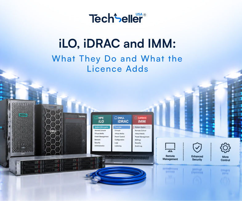 iLO, iDRAC and IMM: What They Do and What the Licence Adds