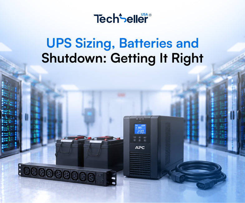 UPS Sizing, Batteries and Shutdown: Getting It Right